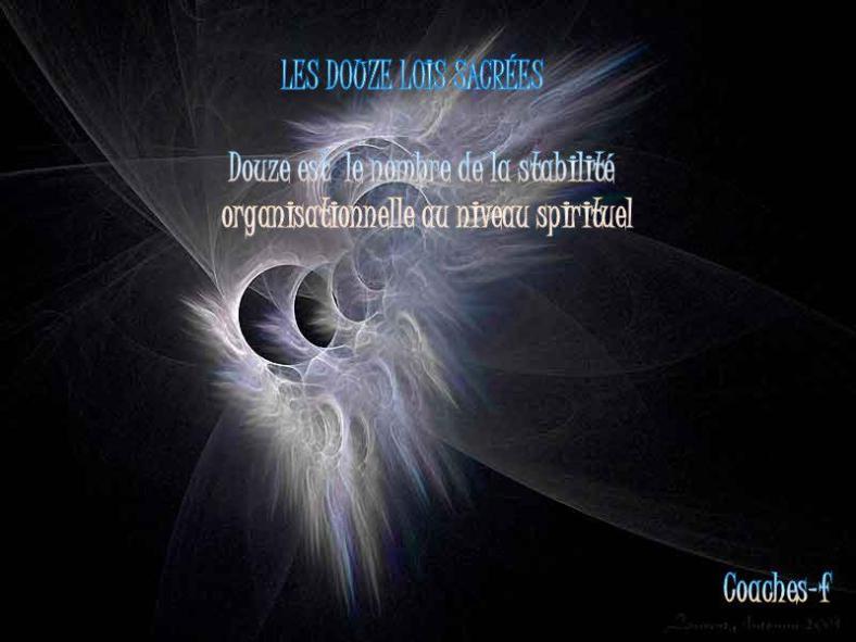 LES DOUZE LOIS SACRÉES