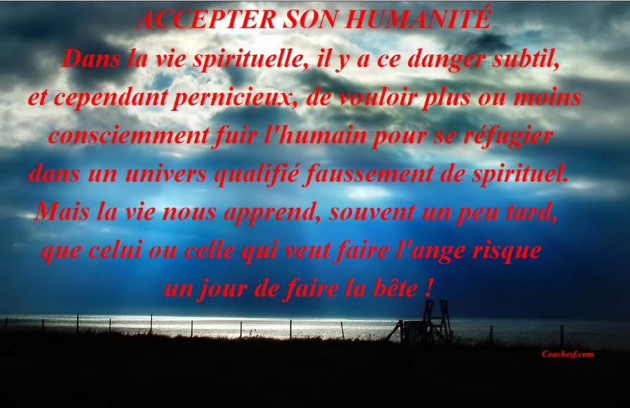 Nous sommes en cheminement pour retrouver notre cœur d'enfant, nous sommes un peuple en exode qui passe par des morts et des résurrections.