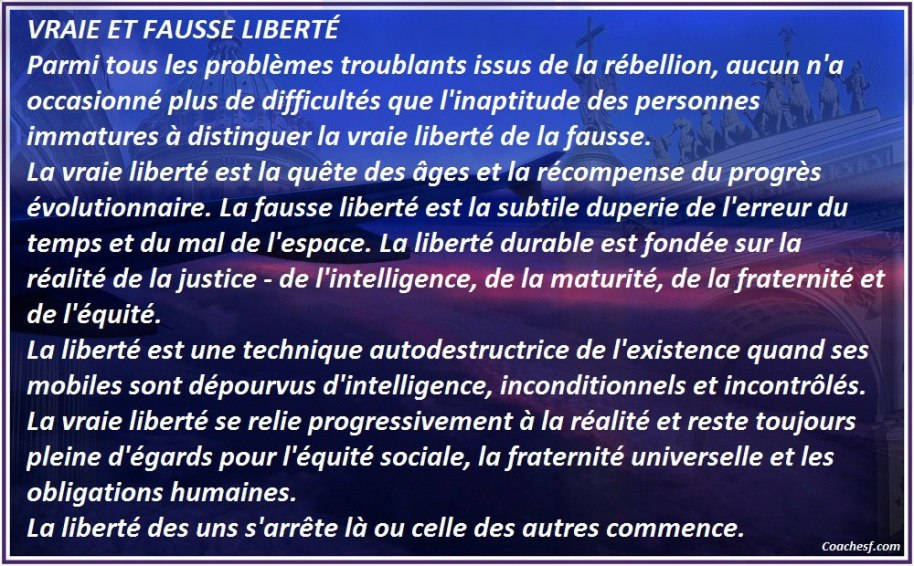 Vraie et fausse valeur